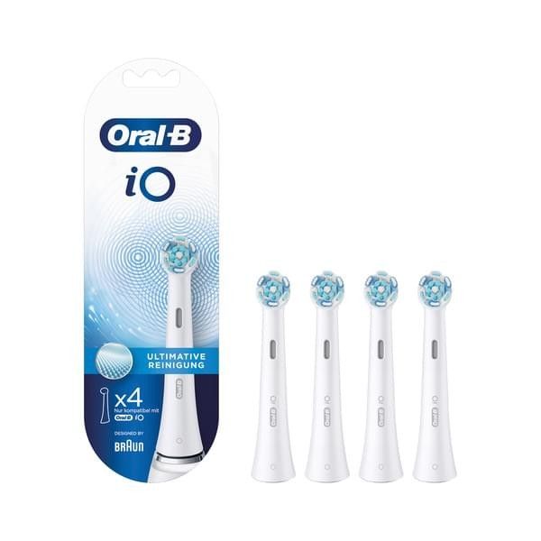 Braun Oral-B iO Ultimative Reinigung 4er
Ersatz-Zahnbürsten / Aufsteckbürsten
